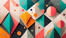 Shapes and patterns with colours