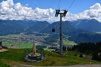 lick from the Hahnenkamm / Tyrol / Austria