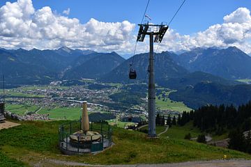 lick from the Hahnenkamm / Tyrol / Austria by Karl-Heinz Petersitzke