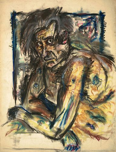 Man met intense blik, Arno Nadel