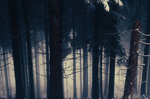 Innsbruck in de mist en sneeuw