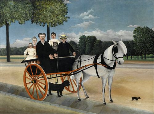 Henri Rousseau, dit le Douanier. La Carriole du père Junier