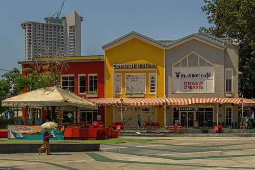 Nieuwe gebouwen in Pattaya