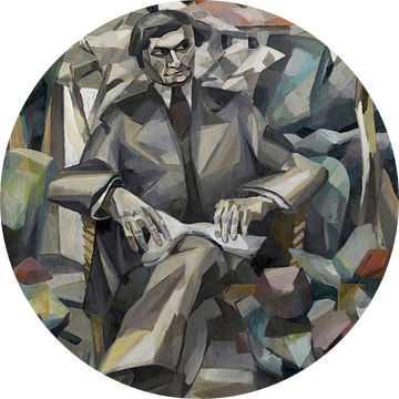 Albert Gleizes - Portret van Jacques Nayral (1911)