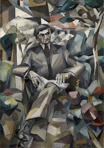 Albert Gleizes - Portret van Jacques Nayral (1911)
