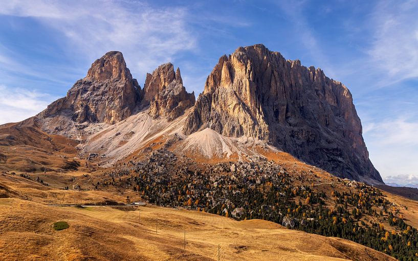 Col de Sella dans les Dolomites, Italie par Adelheid Smitt