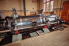 Dampfmaschine Pumpwerk Wouda von Rob Boon