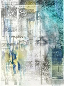 Inside the newspaper by Gabi Hampe