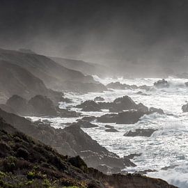 Highway 1 - California by Keesnan Dogger Fotografie
