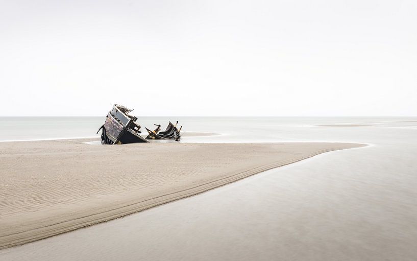 Ship on the Baltic Sea by Nils Steiner