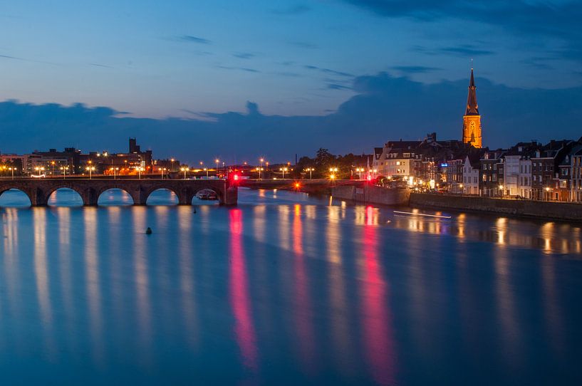 Maastricht bei Nacht von Bert Beckers