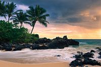 Sunset Secret Beach, Maui, Hawaii