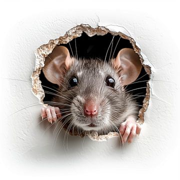 Rat uit de muur van TheXclusive Art