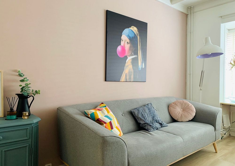 Girl with the Pearl Earring Bubble Gum  by Maarten Knops 