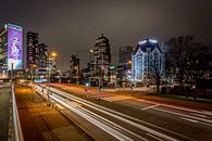 Rotterdam bij Nacht - Willemswerf - Oude Haven van Fotografie Ploeg thumbnail