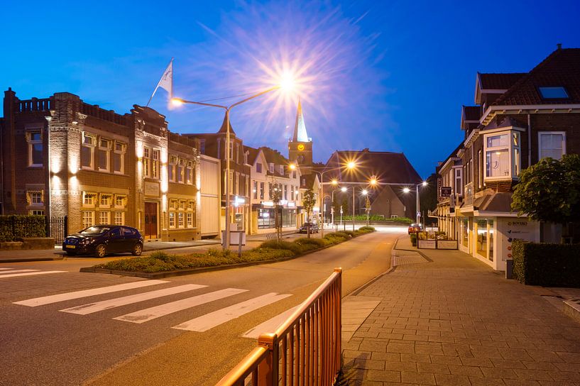 Night work at Sliedrecht by Jan Koppelaar