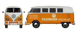VW Bus Kastenwagen Autowerkstatt von aRi F. Huber