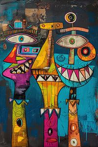 Abstraktes modernes Picasso-Gemälde