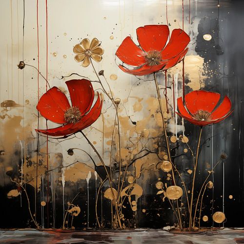 Golden Serenade to the Poppy