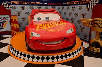 Lightning McQueen in Eurodisney