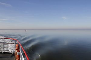 Onderweg naar Schiermonnikoog van Gerda de Voogd