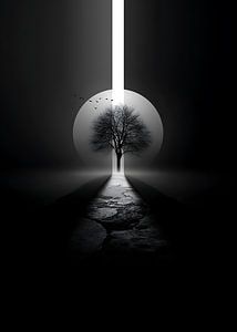 Sentier de lumière vers la vie