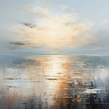 Reflektierende Landschaft | Licht auf Wasser
