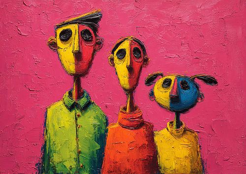 Farbenfrohe Figuren | Quirky Characters Unite