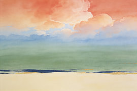 Meadow Sky – Abstract Colour-Field Art by Albert Klee