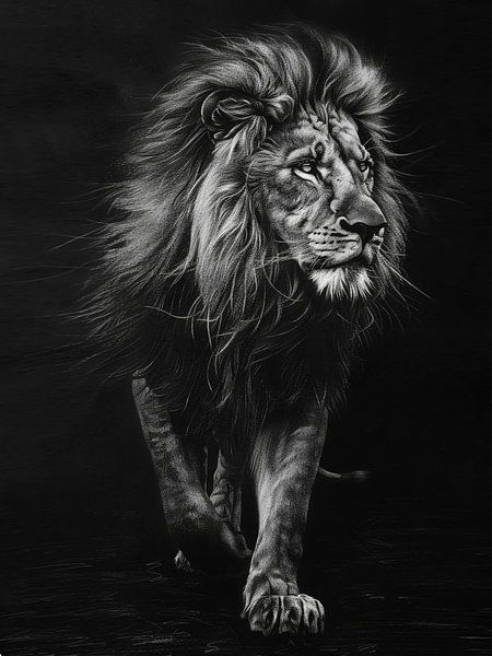 Lion by Yoga Pranata