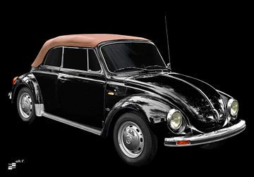 VW Beetle 1303 Convertible in black by aRi F. Huber