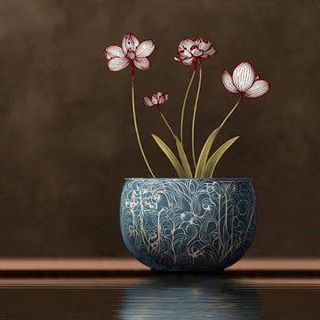 Floral Glow ll by Yaya's