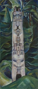 Emily Carr - Totem and Forest by Peter Balan