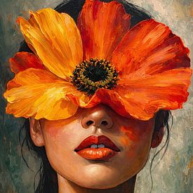 Porträt: Verborgene Schönheit von Moonheart Artworks