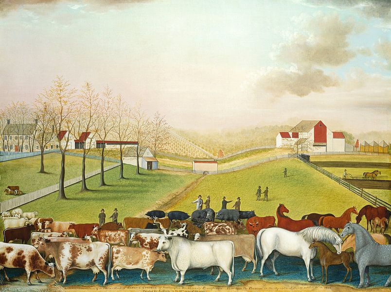 The Cornell Farm, Edward Hicks par Liszt Collection