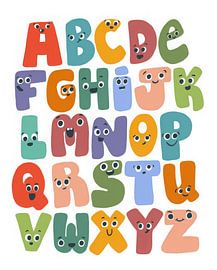 expressive alphabet by Thomas burnet