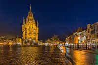 Gouda bij nacht