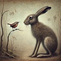 Märchen Hase und Zaunkönig