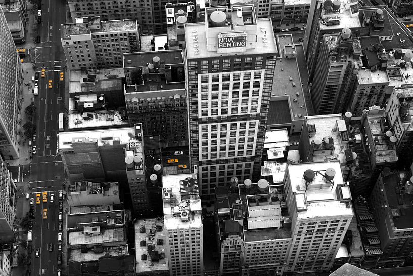 New York von oben von Sander de Jong