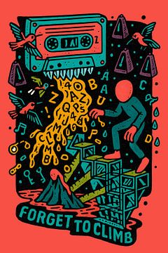 Forgot to Climb Back Up by Candra Widiantoro