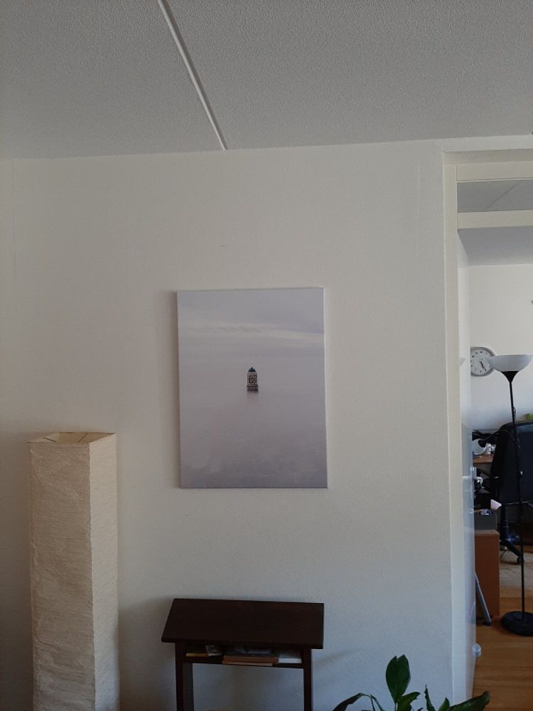 Zwolle in de mist van Thomas Bartelds