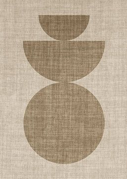 TW living - Linen collection - abstract zen bold one van TW living