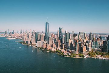 Manhatten Skyline van Marlot Bakker