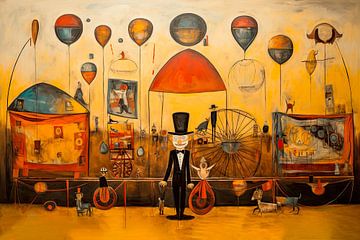 Circus van tijdreizigers van Erich Krätschmer