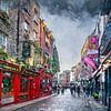 Dublin watercolor art #Dublin by JBJart Justyna Jaszke
