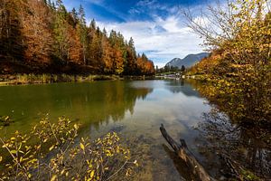 Herbst am malerischen Riessersee