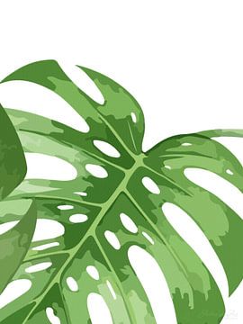 Monstera als Triptychon (3 von 3)