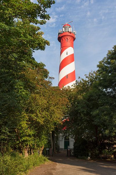 Vuurtoren Westerlicht in Haamstede, Zeeland van Charlene van Koesveld