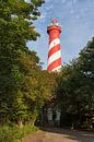 Vuurtoren Westerlicht in Haamstede, Zeeland van Charlene van Koesveld thumbnail