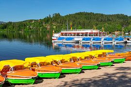Bateaux au lac Titisee en Forêt-Noire sur Markus Lange